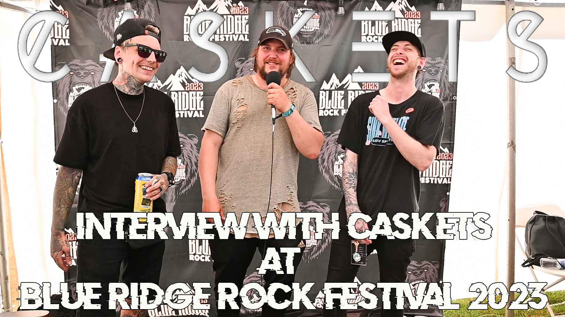 Caskets Interview Blue Ridge Rock Festival 2023