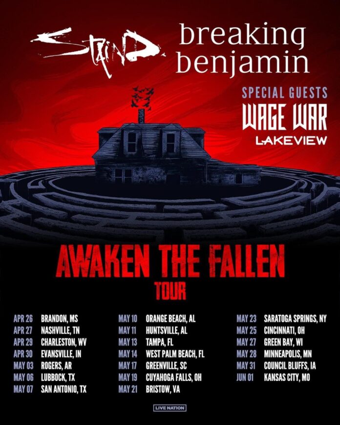 Staind & Breaking Benjamin Tour